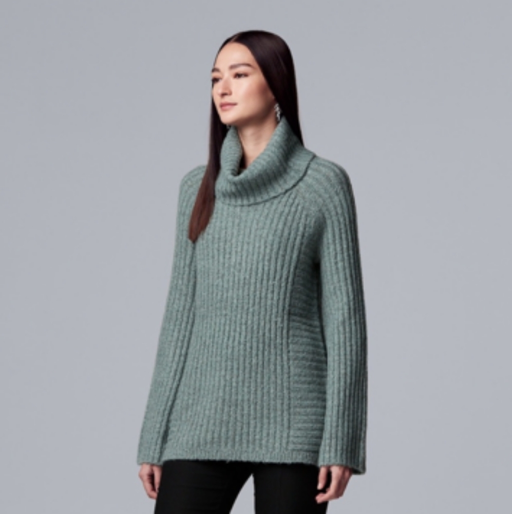 VERA WANG Bell Sleeve Sweater